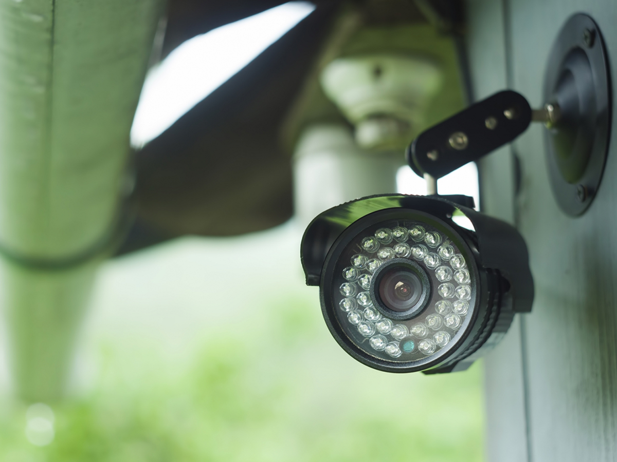 Image of a security camera